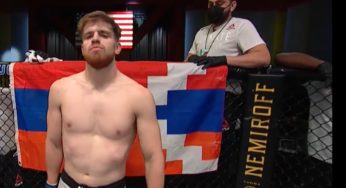 Pupilo de Ronda Rousey é punido pelo UFC após ostentar bandeira de regime separatista