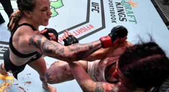 Árbitro interrompe luta, pergunta se lutadora nocauteada pode continuar e cria nova polêmica no UFC