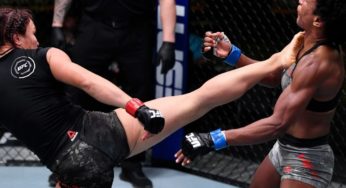 Batalha entre Michelle Waterson e Angela Hill fatura bônus de ‘Luta da Noite’ no UFC Las Vegas 10