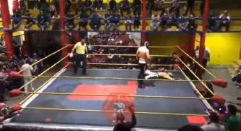 Vídeo: atleta de luta-livre sofre parada cardíaca no ringue e morre em seguida