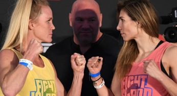 De olho em Amanda Nunes, Holly Holm e Irene Aldana trocam forças no UFC Ilha da Luta 4