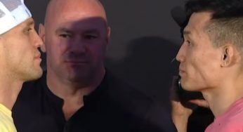 A uma vitória de disputa de cinturão, Brian Ortega e Zumbi Coreano trocam forças no UFC Ilha da Luta 6
