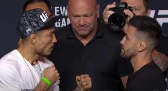 José Aldo e Pedro Munhoz estão empatados nas casas de apostas para o UFC 265