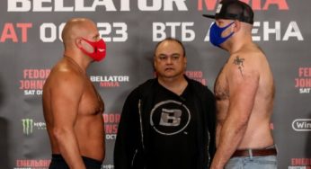 Fedor bate peso e confirma luta que pode selar despedida do MMA no Bellator 269