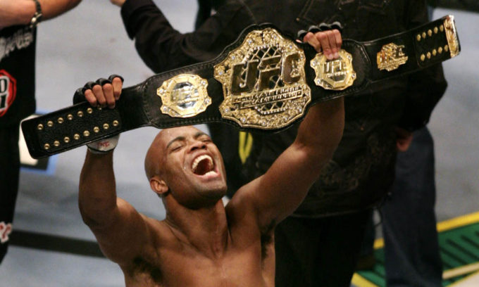 Anderson Silva é um dos melhores lutadores da história do UFC. Foto: Reprodução/Instagram/@ufc