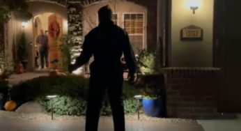 Vídeo: Na onda do Halloween, Jon Jones ‘assusta’ vizinhos como personagem icônico de filme de terror