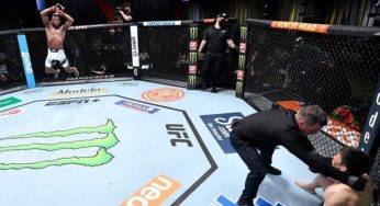 Manel Kape consegue nocaute arrasador e ‘imita’ comemoração de Cristiano Ronaldo no UFC Vegas 44