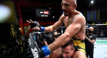 Depois de bater Font no UFC Vegas 44, José Aldo é desafiado por antigo adversário: ‘Seja homem’