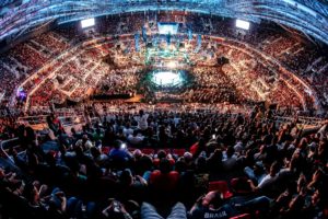 Farmasi Arena (RJ) foi o palco de mais um evento do UFC (Foto: UFC.com)