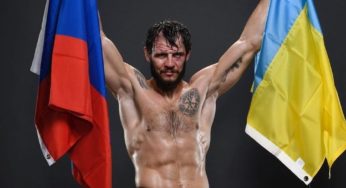 Derrotado no UFC Londres, lutador opta por não exibir bandeira da Ucrânia em meio a conflito com Rússia