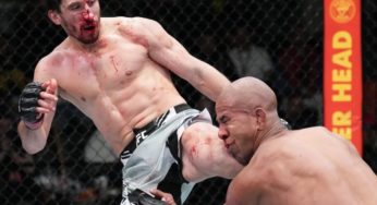 IMAGEM FORTE: ‘Robocop’ divulga vídeo em que recebe pontos em corte profundo após luta no UFC Vegas 49