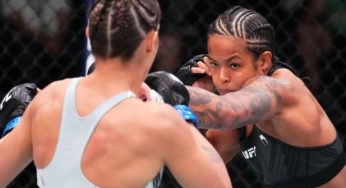 Estreante no UFC Vegas 56, Karine Silva finaliza Poliana Botelho em duelo brazuca na organização