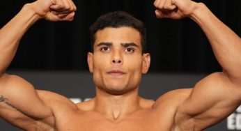 Paulo Borrachinha inova e apresenta ‘suco secreto’ em pesagem do UFC 278; entenda