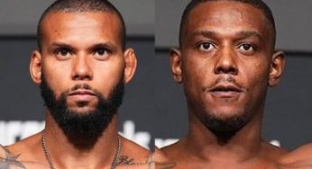 Thiago Marreta and Jamahal Hill cross the scales and confirm main fight for UFC Las Vegas 59
