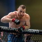 J. Pyfer nocauteou A. Amedovski no UFC Las Vegas 60 (Foto: Instagram/UFC)