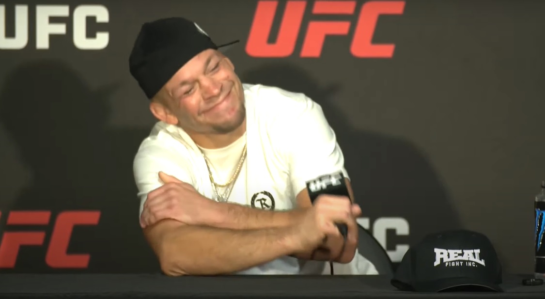 Dana White responds to questions about Nate Diaz's possible return to