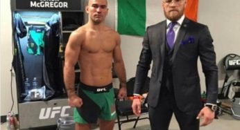 Após ser processado, Conor McGregor desafia ex-parceiro de treinos e amigo para luta em academia