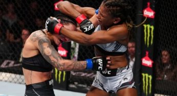 Em atuação estratégica, Angela Hill anula Denise Gomes e vence duelo no UFC São Paulo