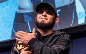 Islam Makhachev é campeão do UFC. Foto: Reprodução/Instagram/@ufc