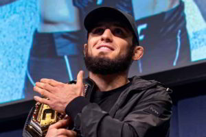 Islam Makhachev é campeão do UFC. Foto: Reprodução/Instagram/@ufc