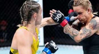 Tainara Lisboa estreia com o ‘pé direito’ no Ultimate e finaliza australiana no UFC Charlotte