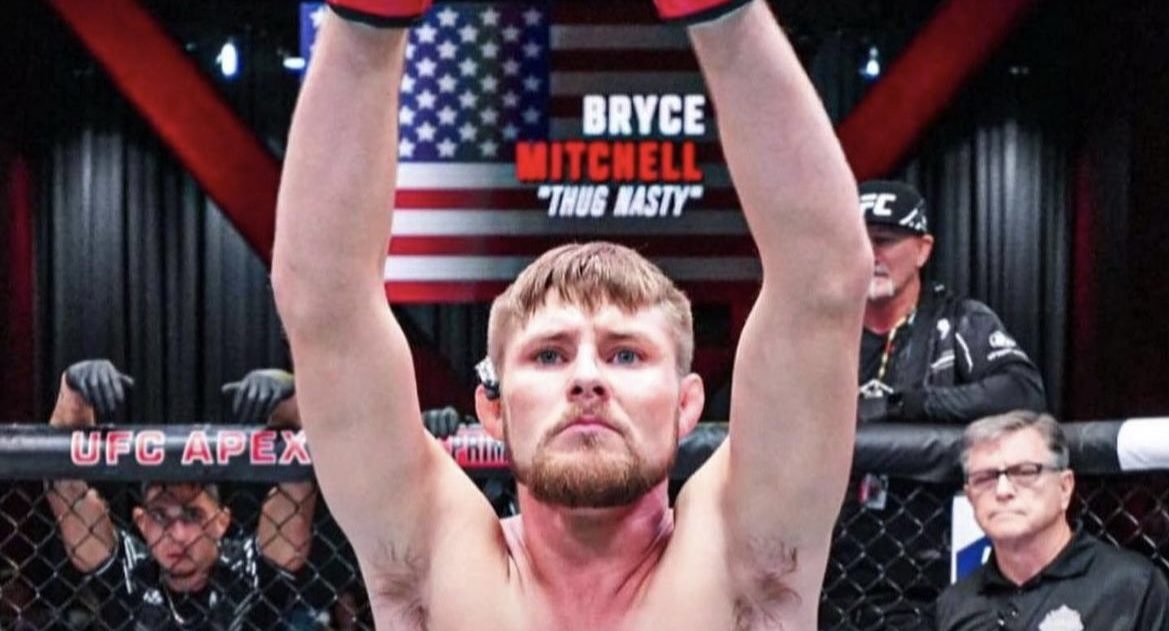 Bryce Mitchell UFC. Foto Reprodução Twitter @bryanmitchell