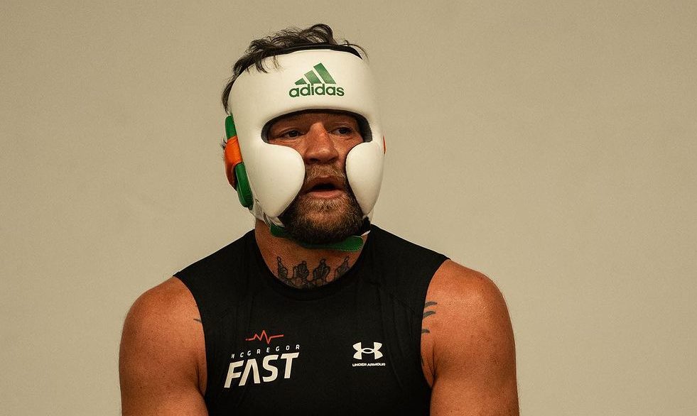 Conor McGregor em treinos. Foto: Reprodução/Instagram/@thenotoriousmma