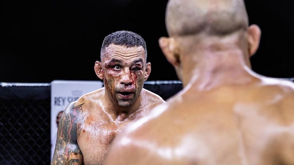Fabrício Werdum em derrota no MMA sem luvas. Foto: Reprodução/Instagram/@gamebredfc