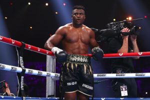Francis Ngannou boxing Instagram Top Rank