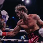 Logan Paul golpeia Dillon Danis em luta de boxe. Foto: Reprodução/Instagram