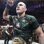 Alex Poatan é o novo campeão dos meio-pesados do UFC. Foto: Reprodução/Instagram/@ufc_korea