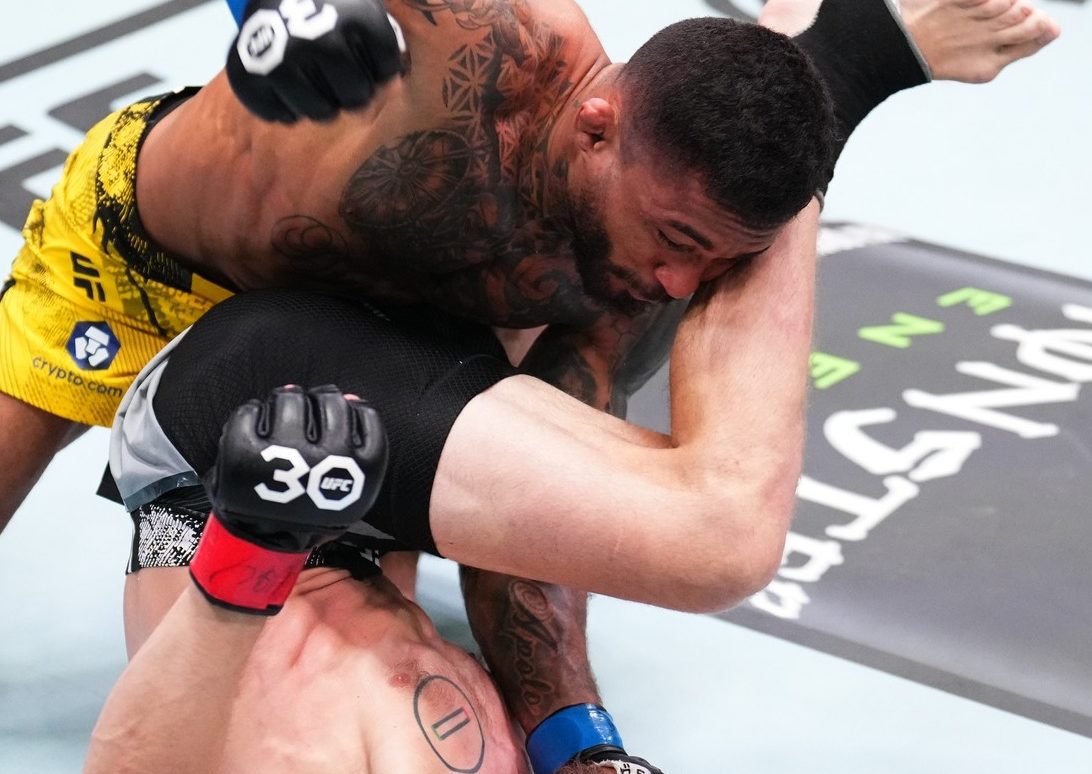 Joanderson Brito venceu no UFC Las Vegas 82. Foto: Reprodução/Instagram/@ufc