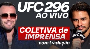 VÍDEO: Assista à coletiva de imprensa pós-UFC 296. AO VIVO, com tradução e análises do evento