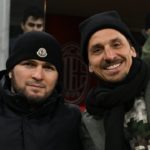 Khabib Nurmagomedov posa ao lado de Ibrahimovic. Foto: Reprodução/Instagram/@Ibra_official