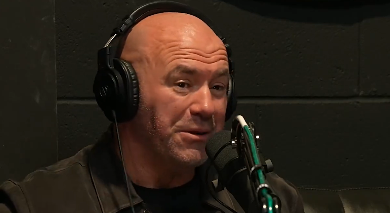 Presidente do UFC, Dana White participa de podcast. Foto: Reprodução/Twitter