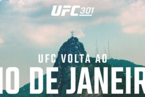 O UFC está de volta ao Rio de Janeiro para a edição de 301. Foto: Reprodução/Instagram/@ufc