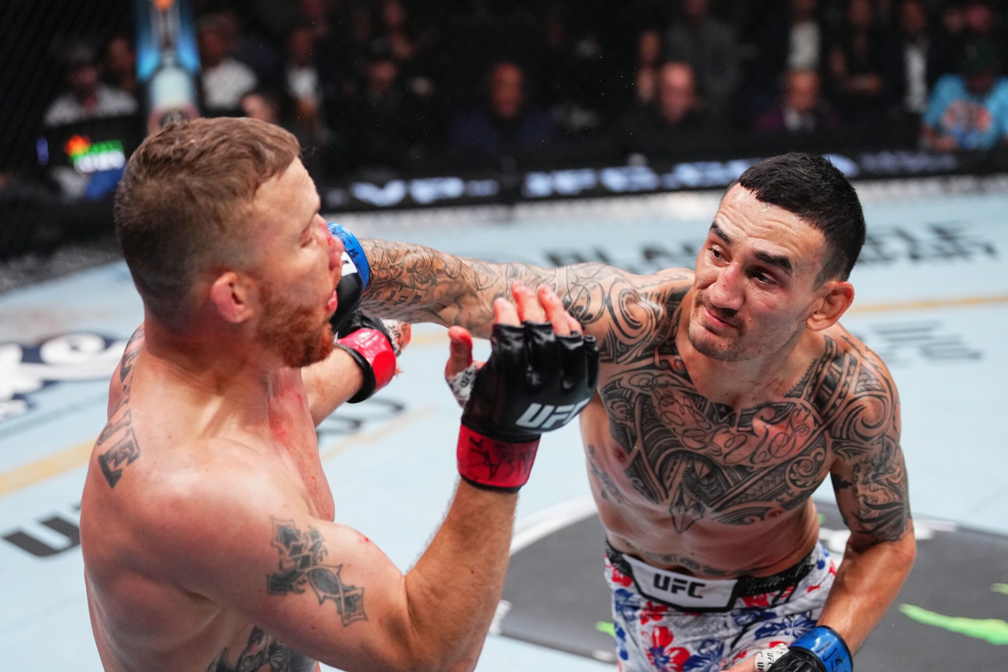Max Holloway crowns historic victory and earns 'double bonus' at UFC