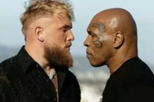 Jake Paul and Mike Tyson face each other on July 20th in boxing. Photo: Reproduction/Jake Paul