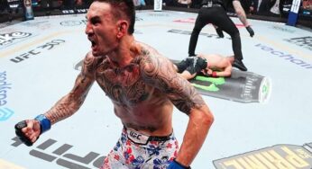 VÍDEO: Volkanovski, Adesanya e mais lutadores reagem ao nocaute brutal de Max Holloway no UFC 300