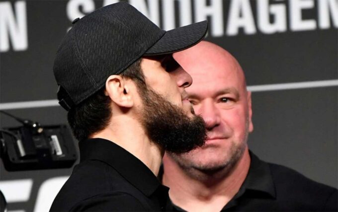 Dana White acusa Makhachev de mentir em discussão com Ilia Topuria