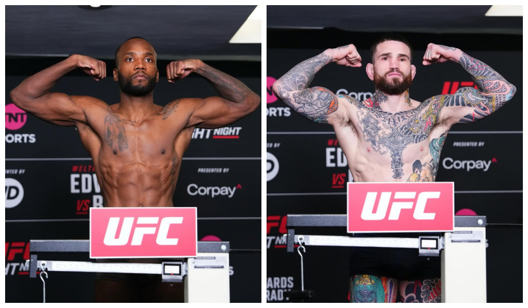 London Edwards UFC London: Leon Edwards and Sean Brady make weight and confirm main ...