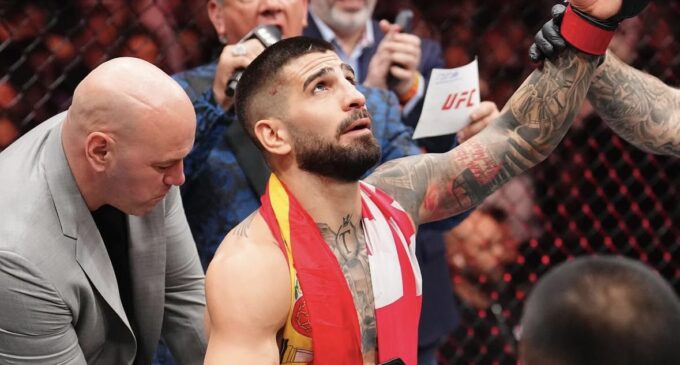 Ilia Topuria ‘antecipa’ resultado do UFC Casa Branca e atualiza o cartel com vitória sobre Gaethje