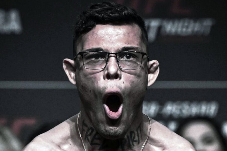 Caio Borralho explica desafio para ex-campeão e promete show no UFC