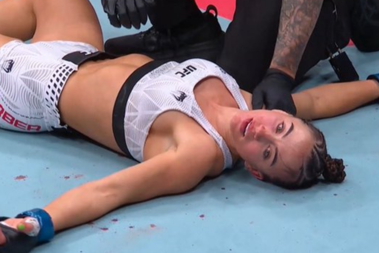 Imagem forte! Ex-campeã dá show e vence por nocaute e finalização no UFC Seattle; assista