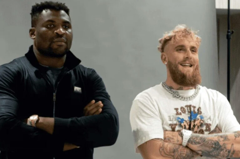 Treta! Ngannou desafia e ameaça Jake Paul; youtuber responde e provoca ex-campeão do UFC